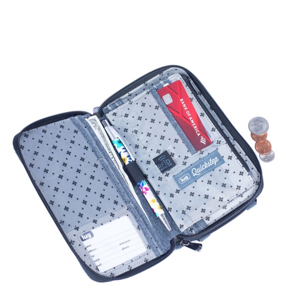 Lug Quickstep Convertible Wallet Crossbody Wristlet NWT - Picture 7 of 15